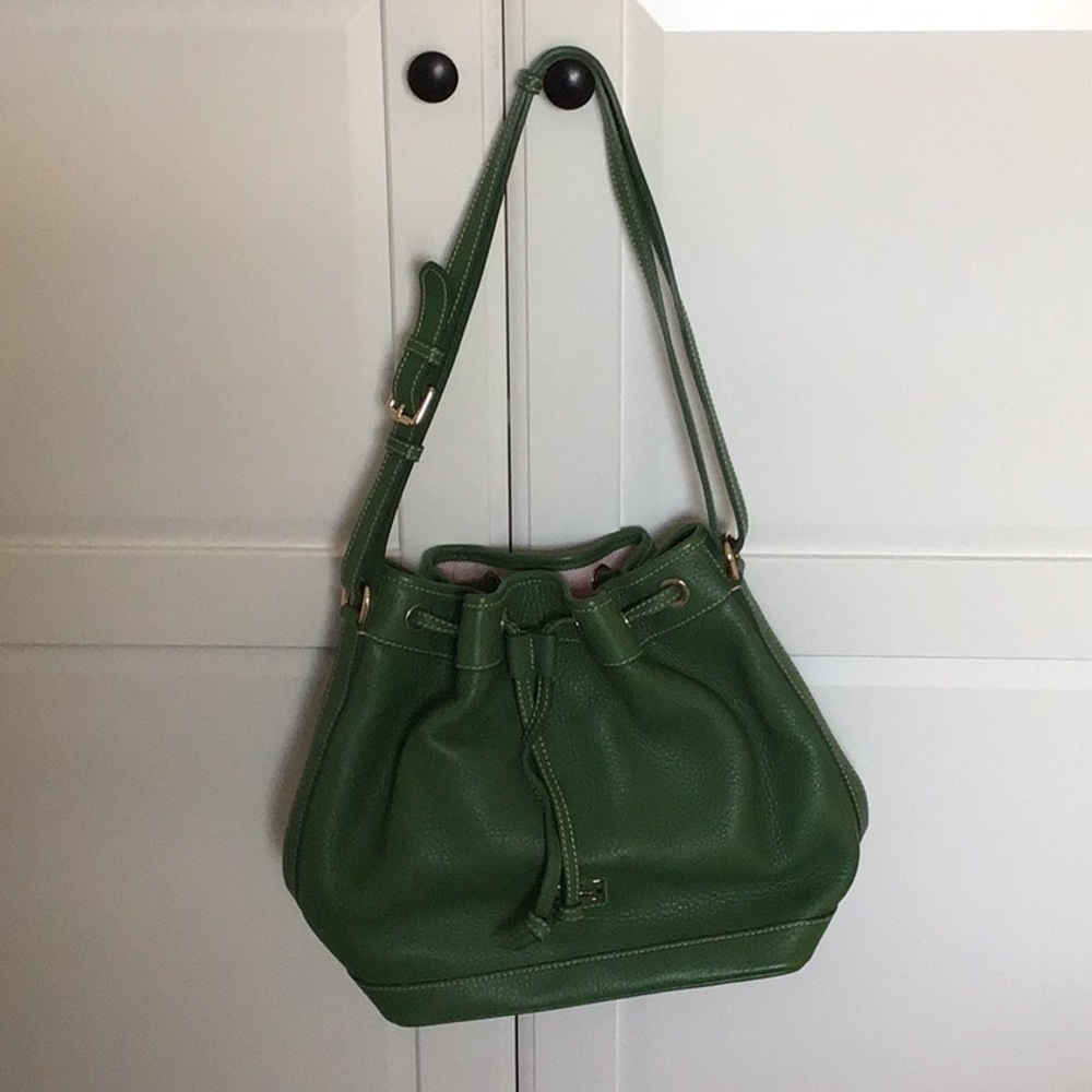 Dooney & Bourke Bucket Purse, Green. Never used.
